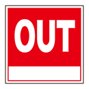 キューブ看板用面板　OUT