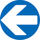 規格デザイン　上面板　左矢印