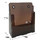 卓上タイプカタログ入れ(スモークブラウンプラスチック/無地タイプ)